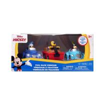 Kit de Mini carros Pateta Pluto e Pato Donald 3 carrinhos