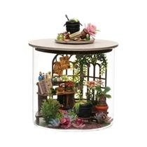 Kit De Mini Casa De Bonecas DIY, Artesanato Em Madeira, Modelos De Móveis, Decorações Para Quarto,