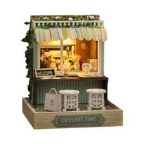 Kit De Mini Casa De Bonecas DIY, Mobiliário Para Decoração De Casa, Quarto Criativo, Montagem De