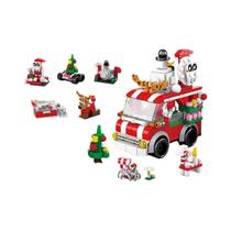 Kit de Mini Casas Kawaii Rena Inverno - 6 em 1 - Blocos de Construção DIY
