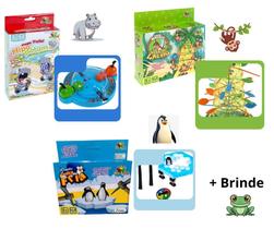 Kit de Mini jogos para fazer a diversão da garotada + Brinde