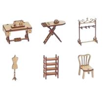 Kit De Miniaturas Ateliê De Costura K2013