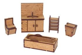 Kit De Miniaturas Banheiro K2005