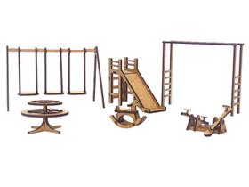 Kit De Miniaturas Parquinho K2008