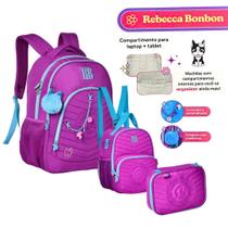 Kit de Mochila escolar Rebecca Bonbon Oficial