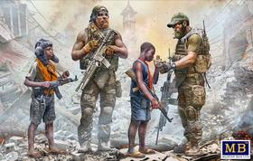 Kit de modelagem em escala MASTER BOX Somewhere On Our Planet 1/35