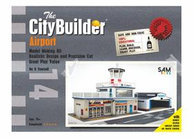 Kit de modelagem The CityBuilder Airport & Hanger O Scale