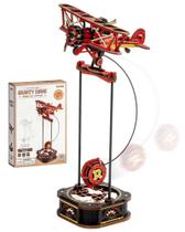 Kit de modelo 3D de quebra-cabeça de madeira ROKR Gravity Swing 163 peças