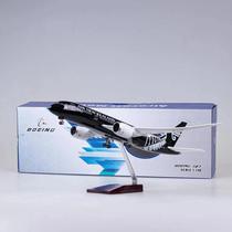 Kit De Modelo De Avião Air New Zealand B787 De 47 CM Com Luz E Trem De Pouso Brinquedo De Resina De