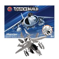 Kit de modelo de avião Airfix Quickbuild Harrier Fighter Jet Kit de modelo de avião Airfix Quickbuild Harrier Fighter Jet