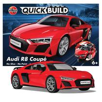 Kit de modelo de carro Airfix Quickbuild Plastic Audi R8 Coupe