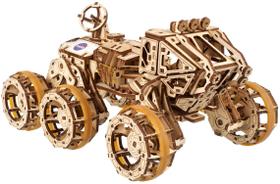 Kit de Modelo de Carro Ugears Mars Rover - Modelo 3D de Madeira para Adultos