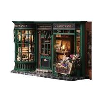 Kit De Modelo De Casa De Bonecas Miniatura DIY De Madeira Com Móveis E Decorações Para Pequenos