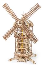 Kit de Modelo de Madeira 3D Ugears Tower Windmill - DIY para Adultos