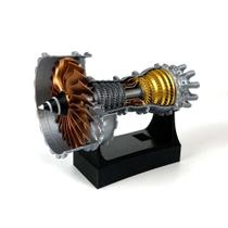 Kit De Modelo De Motor Turbofan Adulto Tr900 Turbojet Modelo De Aeronave Mecânica Ciência Educação