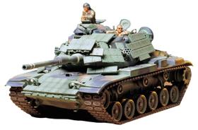 Kit de modelo em plástico Tamiya U.S. Marine M60A1 Tank, escala 1/35 Kit de modelo em plástico Tamiya U.S. Marine M60A1 Tank, escala 1/35