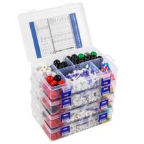 Kit de Modelo Molecular HFKPJRT 208 Peças Química 4x Kit de Modelo Molecular HFKPJRT 208 Peças Química 4x