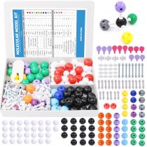 Kit de Modelo Molecular para Química Orgânica e Inorgânica - 86 Átomos, 153 Ligações, 12 Orbitais