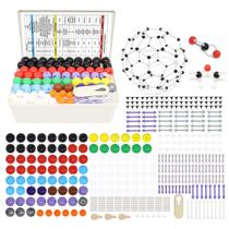 Kit de Modelo Molecular Reliancer com 444 Peças - Para Química