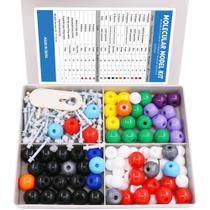 Kit de modelo molecular Swpeet 240 unidades de química orgânica
