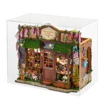 Kit de modelos 3D DIY Dollhouse Shop Era uma vez com luz