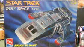Kit de modelos AMT Star Trek Deep Space Nine Runabout Rio Grande