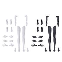 Kit de modelos BANDAI 30MS - Opção de partes do corpo, partes do corpo, partes de braços e pernas
