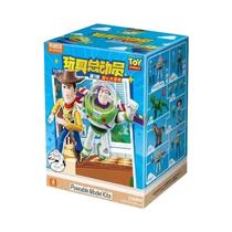 Kit De Modelos Colecionáveis Toy Story Woody Buzz Alien Figurine Blind Box Decoração De Mesa