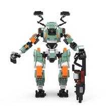 Kit de modelos de construção Pioneer Titan Popular Autumn Mecha 1057 unidades