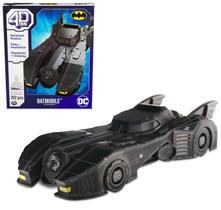 Kit de modelos de quebra-cabeça 3D 4D Build DC Batman Retro Batmobile 202 unidades