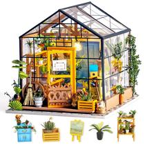 Kit de modelos DIY Dollhouse Rolife Cathy's Flower Green House