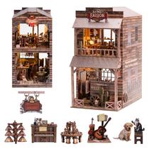Kit de modelos DIY para casas em miniatura e beco de bonecas Wondyland