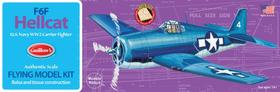 Kit de modelos Guillow's F6F Hellcat fabricado na América Kit de modelos Guillow's F6F Hellcat fabricado na América