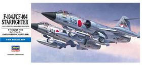 Kit de modelos Hasegawa 00446 1/72 F-104J/CF-104 Starfighter Kit de modelos Hasegawa 00446 1/72 F-104J/CF-104 Starfighter