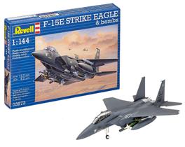 Kit de modelos Revell Germany F-15E Strike Eagle em escala 1/144