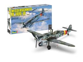 Kit de modelos Revell Messerschmitt Bf 109G-10 Fighter em escala 1/48
