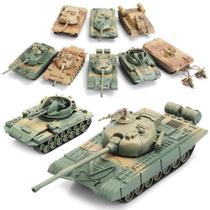 Kit de modelos Toy Tank VIIKondo, escala 1/72, 8 unidades com manual de montagem