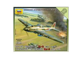 Kit de modelos Zvezda Ilyushin IL-2 Stormovik em escala 1/144 Kit de modelos Zvezda Ilyushin IL-2 Stormovik em escala 1/144
