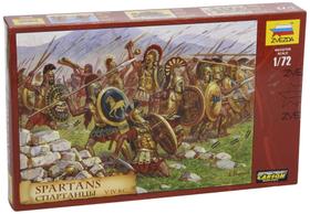 Kit de modelos Zvezda Spartans The Greek Warriors em escala 1/72 Kit de modelos Zvezda Spartans The Greek Warriors em escala 1/72