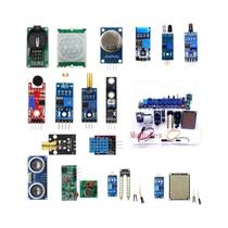 Kit De Módulo Sensor Inteligente 16 Em 1 Para Desenvolvimento Com Raspberry Pi STM32 R3 Kit De Módulo Sensor Inteligente 16 Em 1 Para Desenvolvimento Com Raspberry Pi STM32 R3