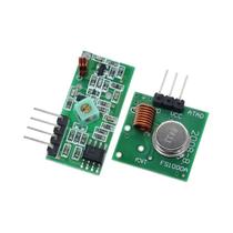 Kit De Módulo Transmissor E Receptor RF De 433 Mhz Para Controle Remoto Sem Fio DIY Para Arduino