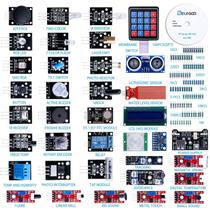Kit de módulos de sensor ELEGOO atualizado 37 em 1 para Arduino