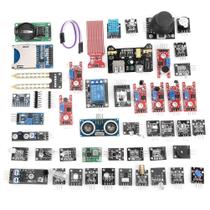 Kit de módulos de sensor Fafeicy, kit de partida eletrônico de 45 unidades Kit de módulos de sensor Fafeicy, kit de partida eletrônico de 45 unidades