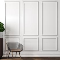 Kit de moldagem de parede Pangda 3D Premade Accent Wainscoting Panel Kit de moldagem de parede Pangda 3D Premade Accent Wainscoting Panel