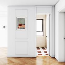 Kit de moldagem de parede Pangda Peel and Stick Wainscoting Panel Kit de moldagem de parede Pangda Peel and Stick Wainscoting Panel