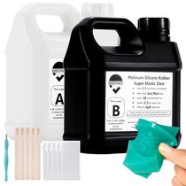 Kit de Moldagem de Silicone BBDINO 2x1 kg Transparente Kit de Moldagem de Silicone BBDINO 2x1 kg Transparente