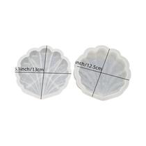 Kit De Molde De Resina De Concha DIY, Caixa De Joias De Silicone Para Artesanato, Decoração De Casa Kit De Molde De Resina De Concha DIY, Caixa De Joias De Silicone Para Artesanato, Decoração De Casa