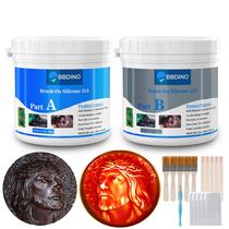Kit de molde de silicone pincelável BBDINO 25A 1 kg Kit de molde de silicone pincelável BBDINO 25A 1 kg
