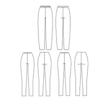 Kit de Moldes Bases Calças Malharia tamanho 36 ao 54 by Wania Machado Kit de Moldes Bases Calças Malharia tamanho 36 ao 54 by Wania Machado