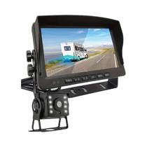 Kit De Monitor De Visão Traseira LED De 7 Polegadas Para Ônibus, Caminhões, RVs E Picapes, Câmera De